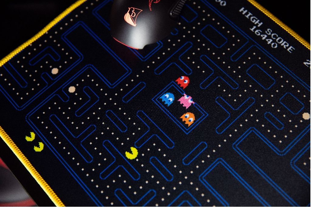 Tapis de souris Konix Pac - Man – Pac - Man – pour PC et consoles