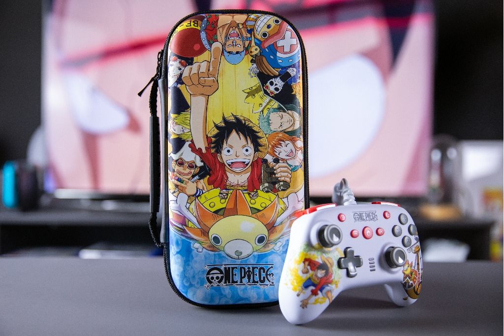 Konix One Piece Gamer Pack – Manette et Housse pour Switch