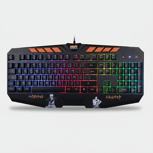 Clavier Gaming Konix Naruto Shippuden – AZERTY – Rétroéclairé RGB