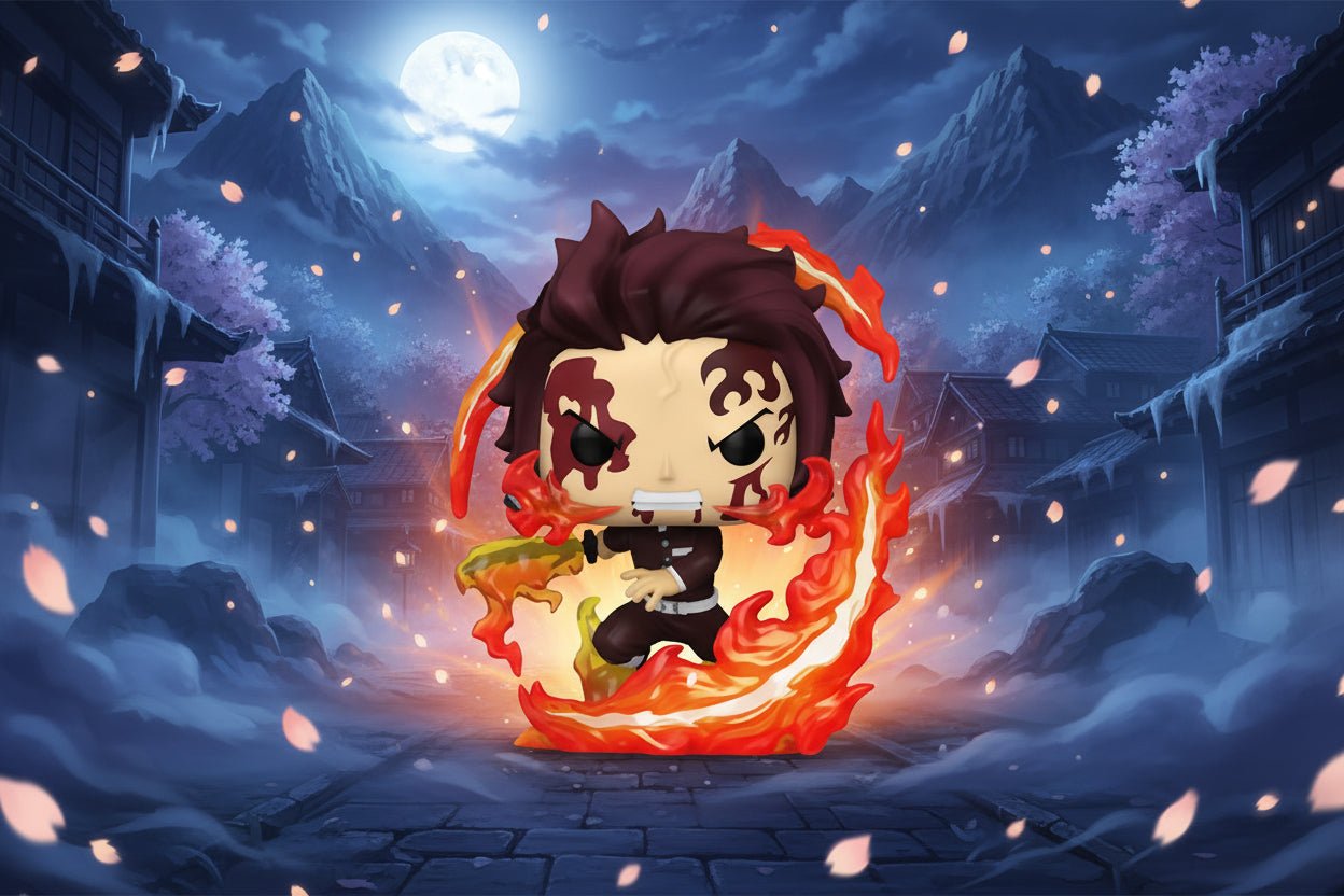 Funko Pop Plus 2041 – Tanjiro Danse – Demon Slayer