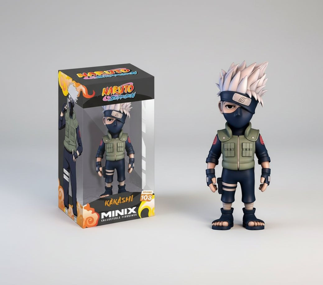 Figurine MINIX 103 - Kakashi Hatake - Naruto 12cm | Collection