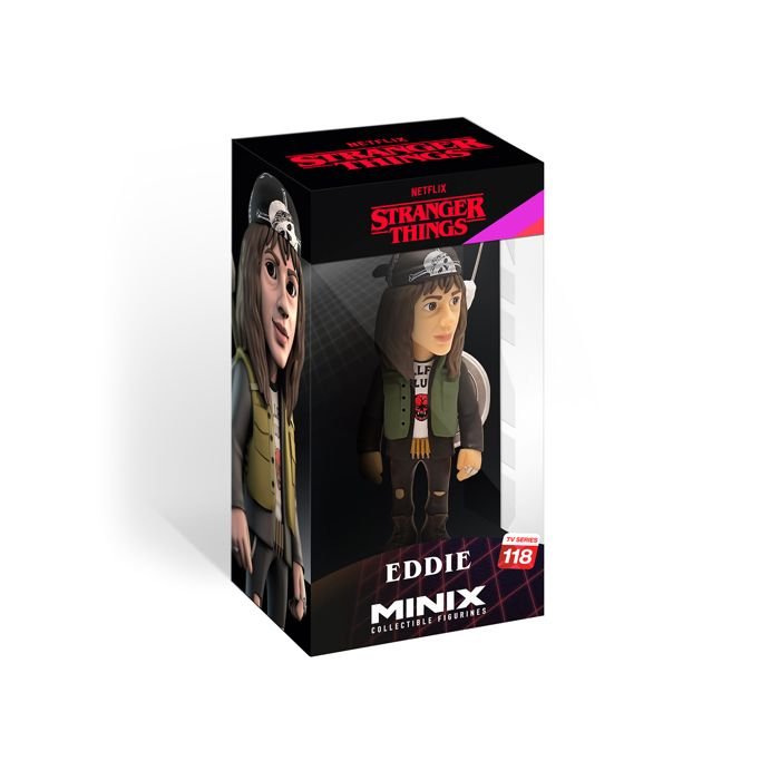 Figurine MINIX 118 - Eddie Munson Stranger Things 12cm | Collection