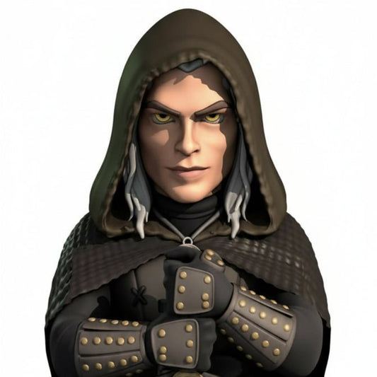 Figurine MINIX 124 - Geralt The Witcher - Saison 3 - 12cm | Collection