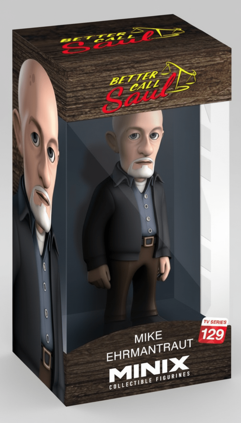 Figurine Minix 129 – Mike Ehrmantraut – Better Call Saul – 12 cm | Collection