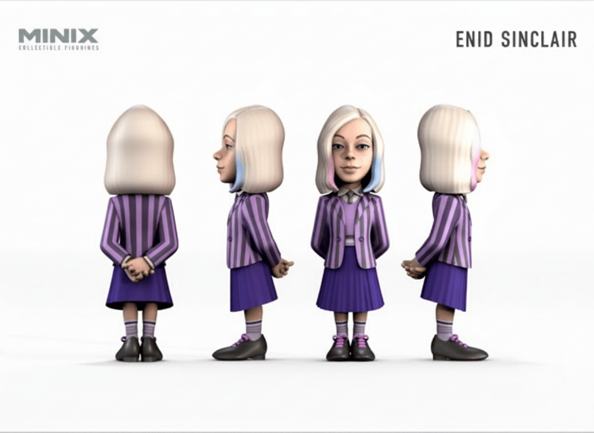 Figurine Minix 114 – Enid Sinclair – Wednesday – 12 cm | Collection