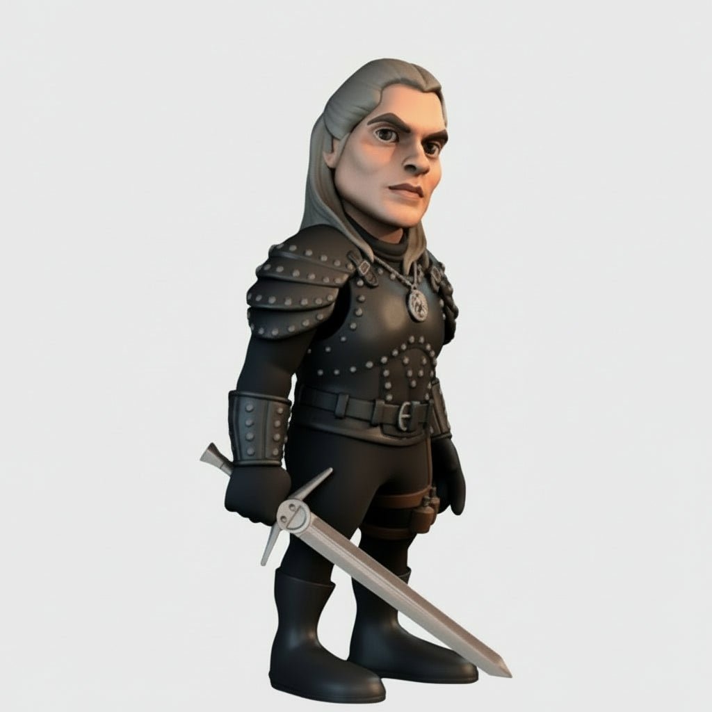 Figurine Minix 105 – Geralt de Riv – The Witcher – 12 cm | Collection
