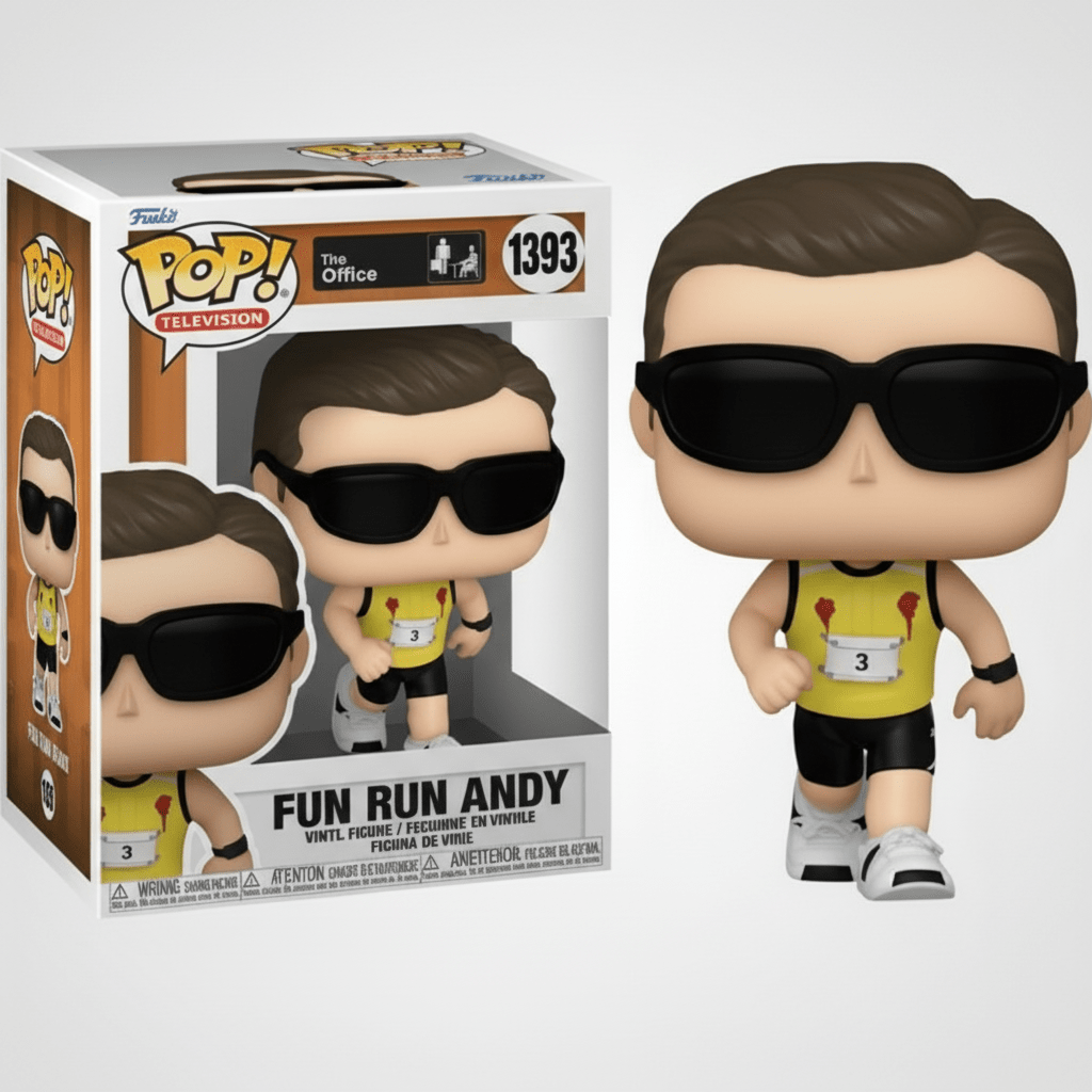 Funko Pop 1393 – Fun Run Andy – The Office