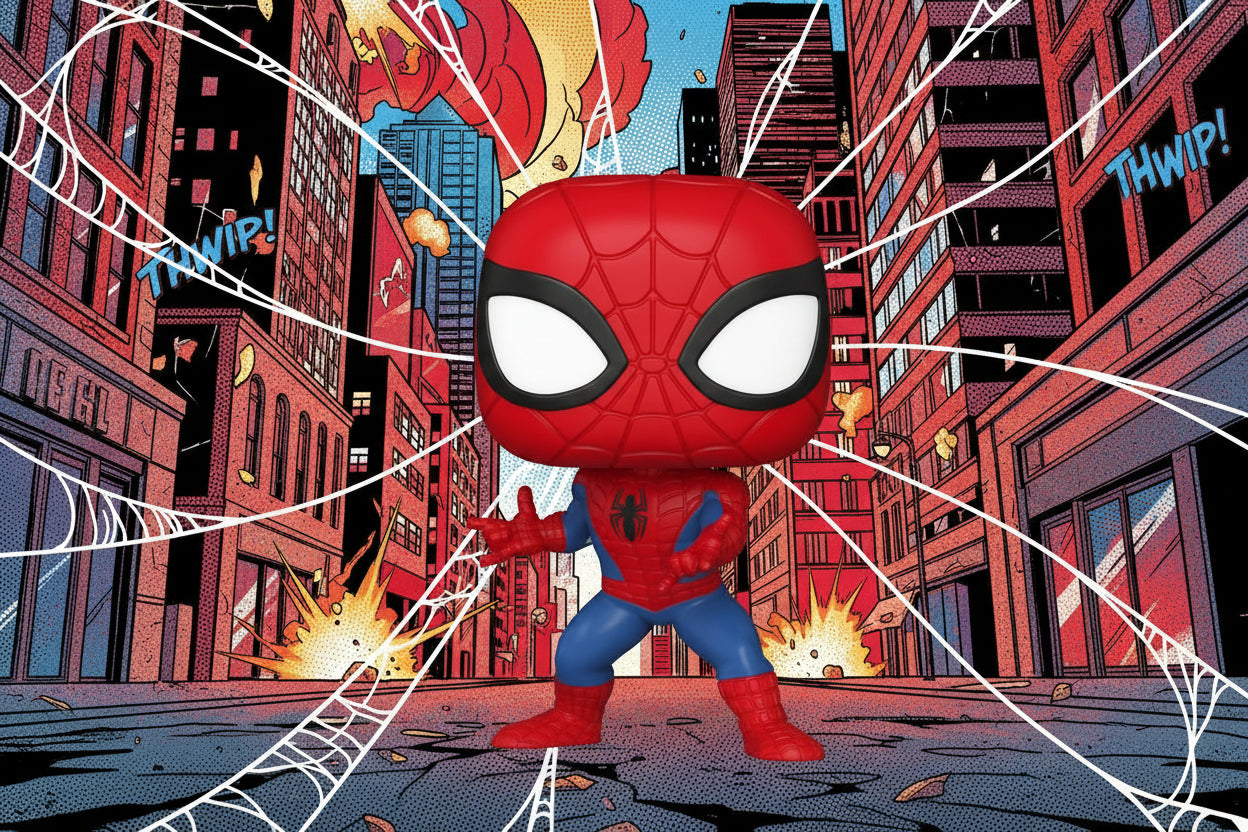 Funko Pop 1422 – Spider - Man Peter Parker – Marvel