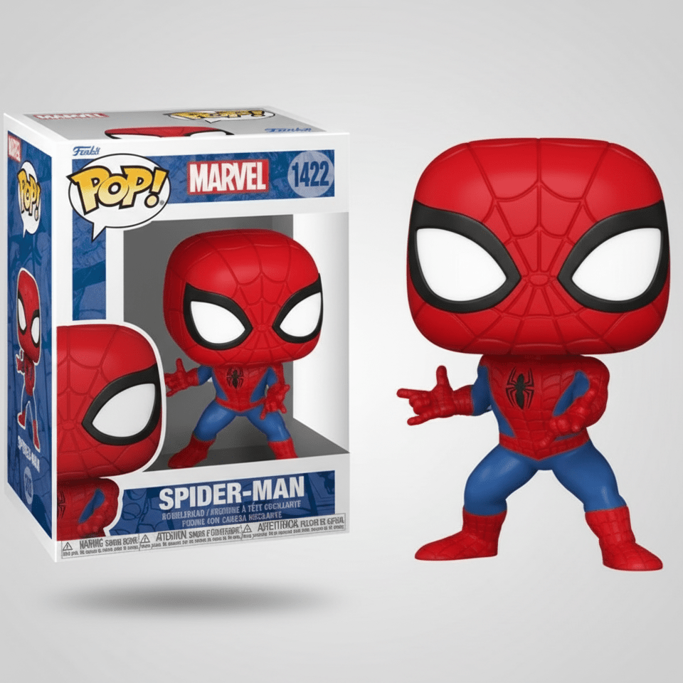 Funko Pop 1422 – Spider - Man Peter Parker – Marvel