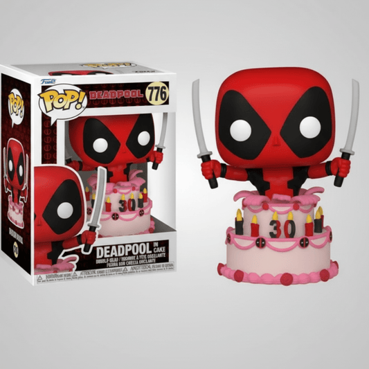 Funko Pop 776 – Deadpool 30th Gâteau Anniversaire – Marvel