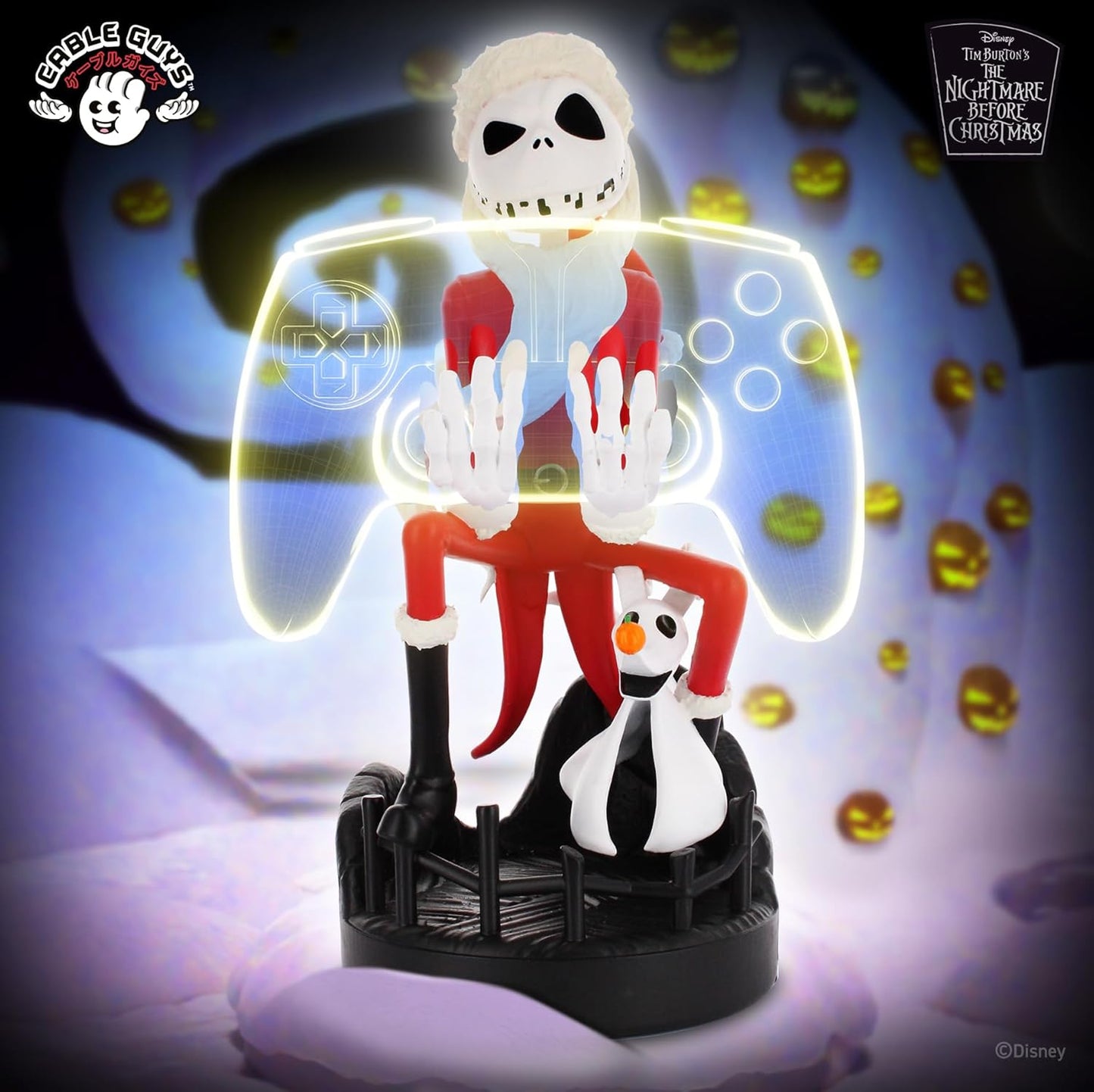 Support Manette et Téléphone Jack Skellington Costume de Noël - L'Étrange Noël de Monsieur Jack