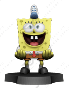 Support Téléphone et Écouteurs Bob l'Éponge - Cableguys