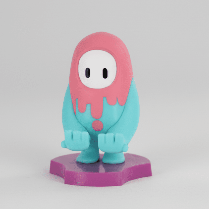 Support Téléphone et Écouteurs Fall Guys Paint Dipped - Cableguys